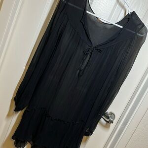 Free People overlay dress. One Size
